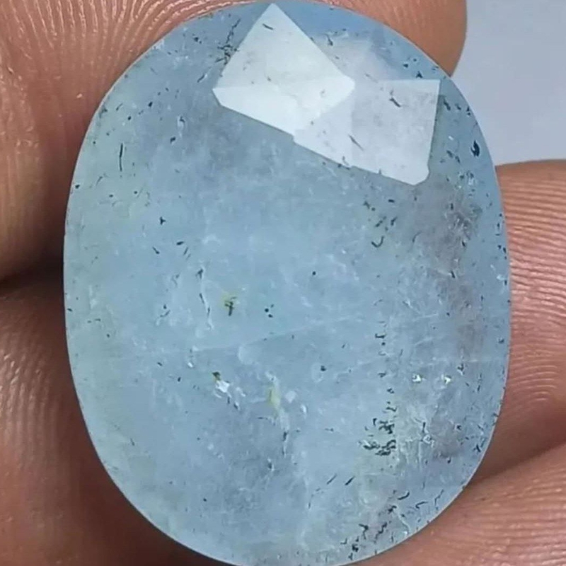 نگین آکوامارین افغانستان درشت طبیعی اصل کد 999567 نگین آکوامارین افغانستان درشت طبیعی اصل کد 999567